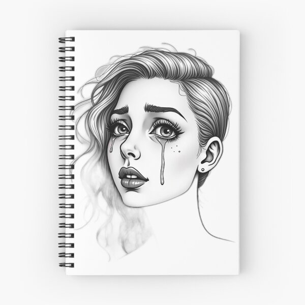 Item preview, manual TAT faces portraits crying woman face portrait (ar 20260707 0359 00001 .png designed and sold by Qubivibe.