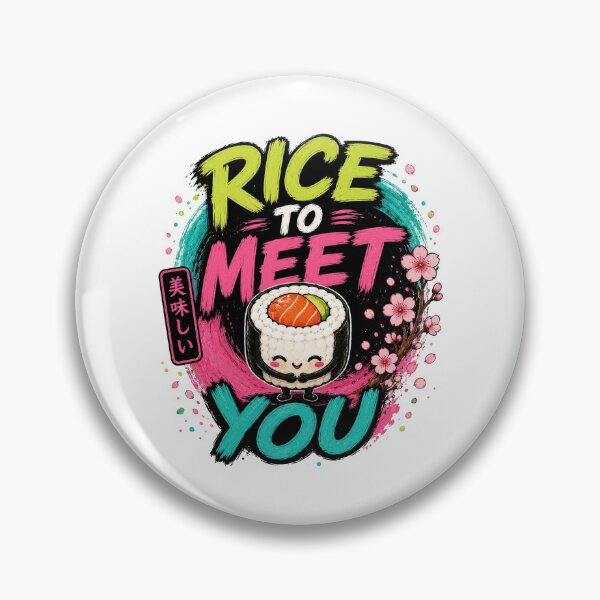Item preview, Rice to Meet You – Cute Kawaii Sushi designed and sold by Gee-Na.