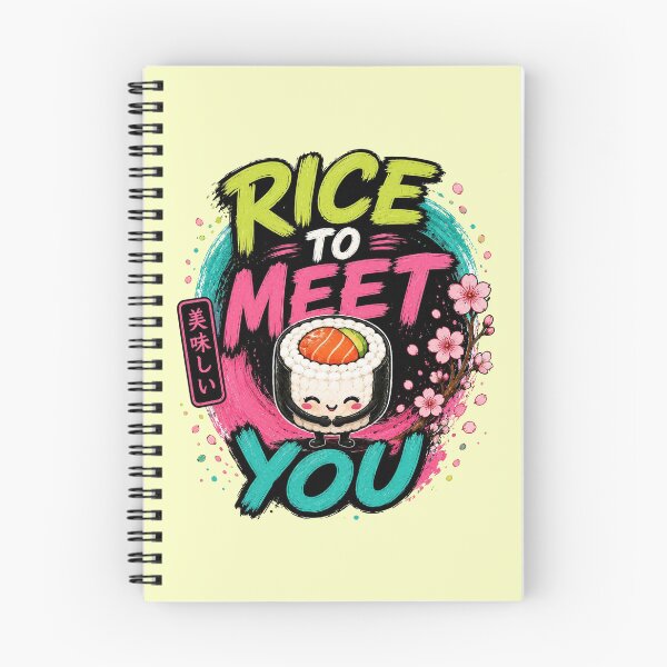 Item preview, Rice to Meet You – Cute Kawaii Sushi designed and sold by Gee-Na.