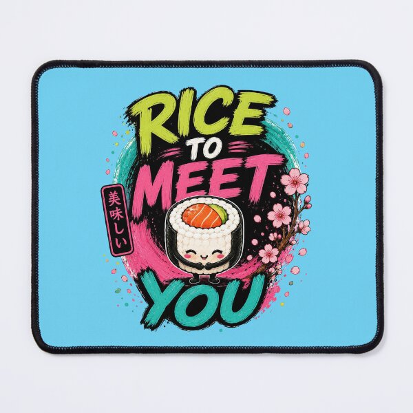 Item preview, Rice to Meet You – Cute Kawaii Sushi designed and sold by Gee-Na.
