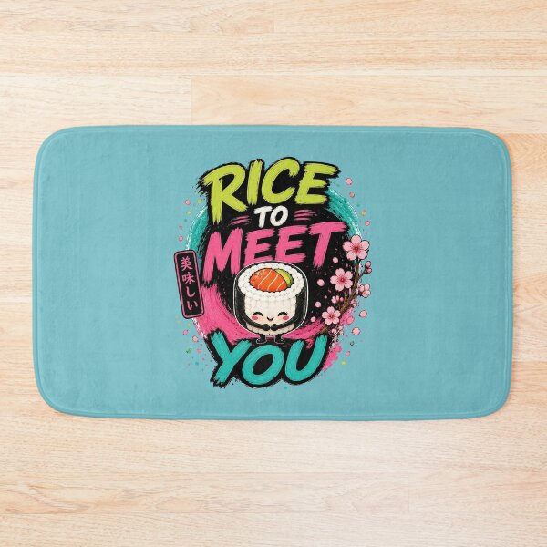Item preview, Rice to Meet You – Cute Kawaii Sushi designed and sold by Gee-Na.