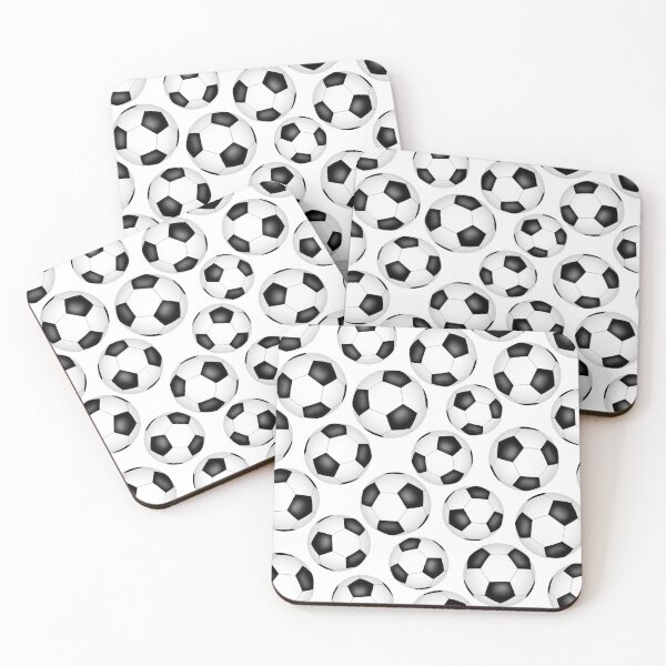 Item preview, Simple soccer balls pattern  designed and sold by katzdzynes.
