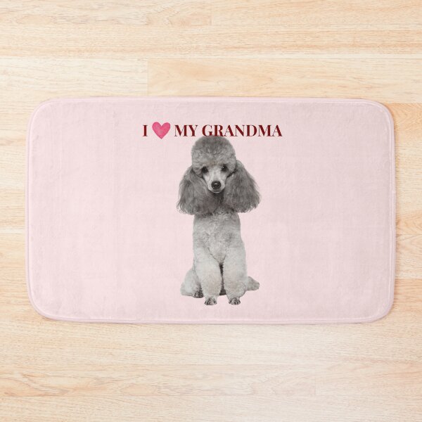 Item preview, I Love My Grandma Cute Poodle Dog Gift designed and sold by chaos-and-curls.