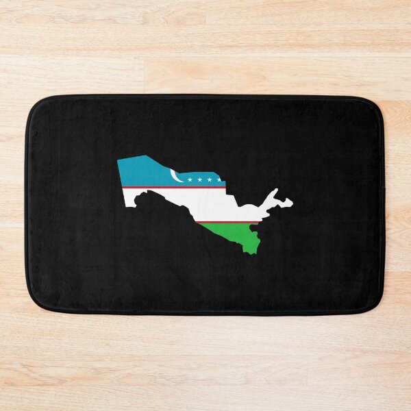 Item preview, Uzbekistan Shaped Flag UZ designed and sold by shitpostee.