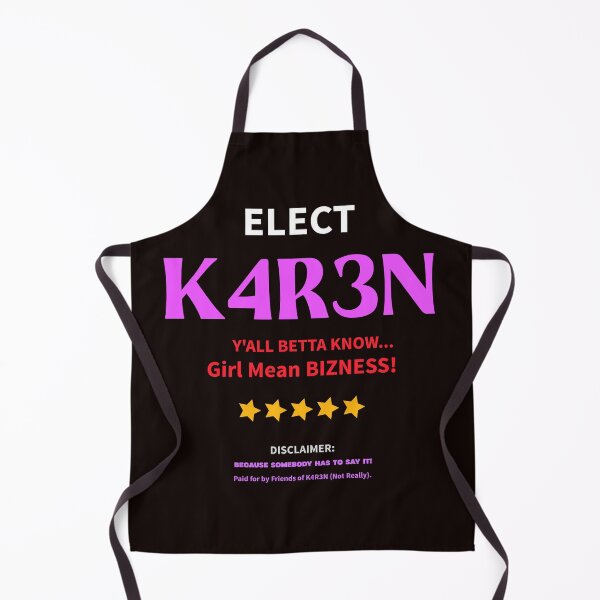 Item preview, Elect K4R3N Funny Parody Campaign Design | Satirical Meme Humor. designed and sold by kjson1.