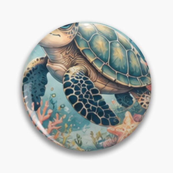 Item preview, Cute Sea Turtle Ocean Lover Design designed and sold by ⭐ AURA STUDIO.