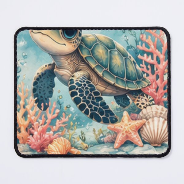 Item preview, Cute Sea Turtle Ocean Lover Design designed and sold by ⭐ AURA STUDIO.