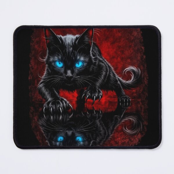 Item preview, Black Cat Halloween Gothic Merch designed and sold by IMOBILYARI.