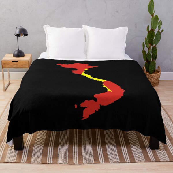 Item preview, Vietnam Shaped Flag VN designed and sold by shitpostee.