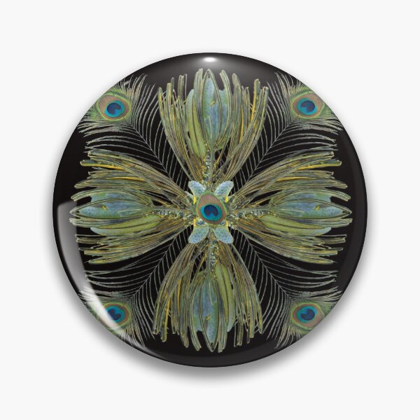 Item preview, Peacock Feathers Abstract Graphic  designed and sold by SloganExpress.