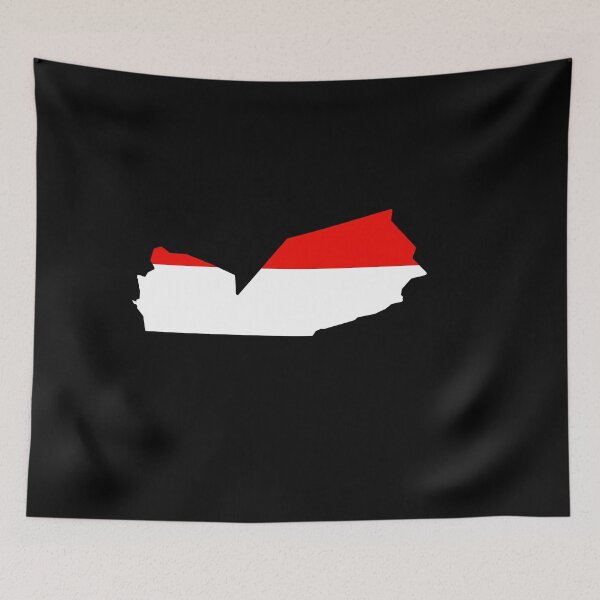 Item preview, Yemen Shaped Flag YE designed and sold by shitpostee.
