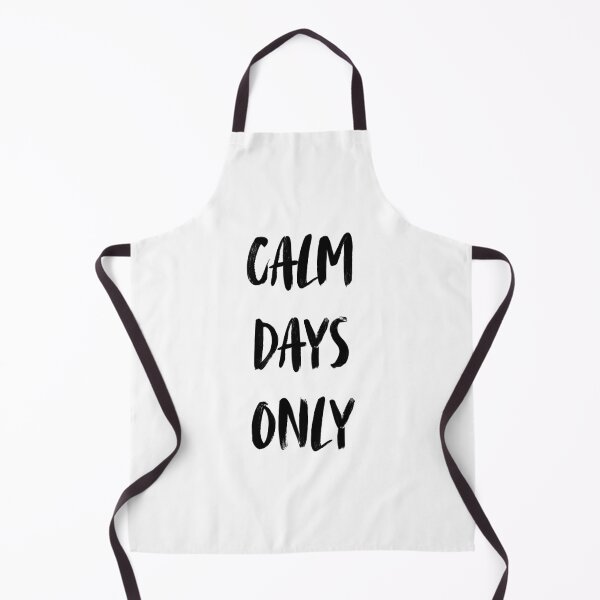Item preview, Calm Days Only Retro Aesthetic Positive Affirmations Quote Tee designed and sold by FarazDesign110.
