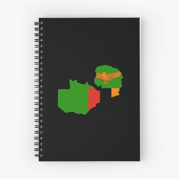 Item preview, Zambia Shaped Flag ZM designed and sold by shitpostee.