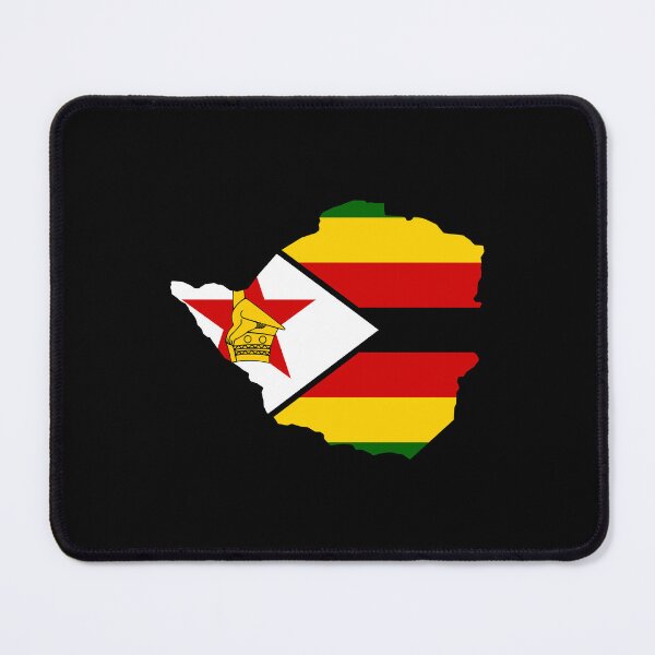 Item preview, Zimbabwe Shaped Flag ZW designed and sold by shitpostee.