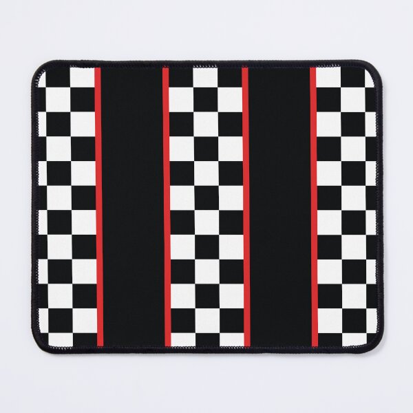 Item preview, Checkered Flag Racing Stripes designed and sold by VintageStyle.