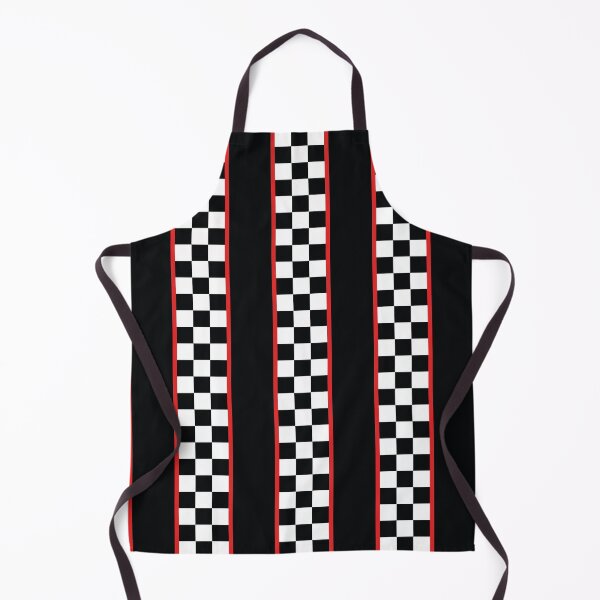 Item preview, Checkered Flag Racing Stripes designed and sold by VintageStyle.