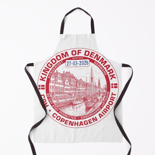 Item preview, Passport Stamp - Copenhagen, Denmark designed and sold by travelwitheric.