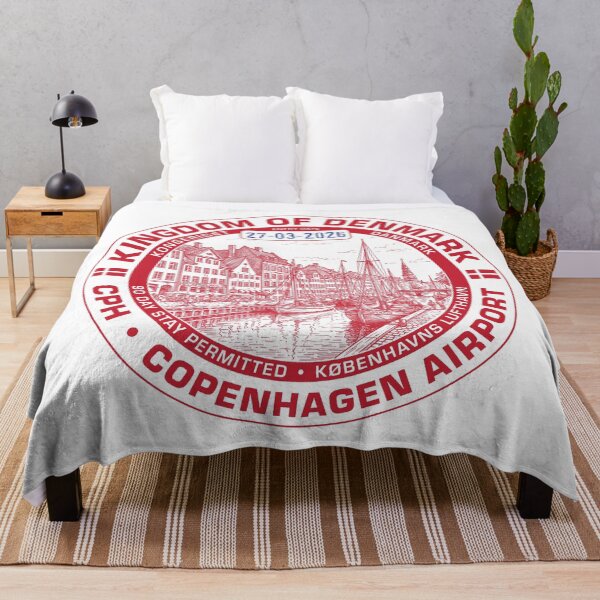 Item preview, Passport Stamp - Copenhagen, Denmark designed and sold by travelwitheric.