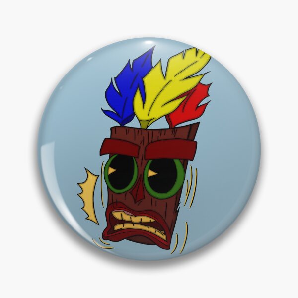 Item preview, Colorful Tribal Mask Illustration | Retro Gaming Inspired Art designed and sold by Marianarcezar.
