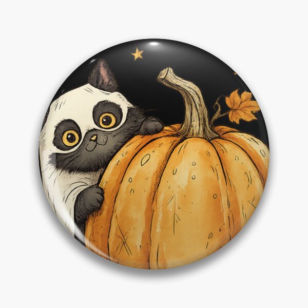 Item preview, Cute Ghost Cat Halloween Pumpkin Tee designed and sold by Retro Rascals Co..