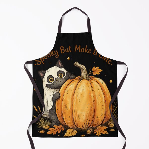 Item preview, Cute Ghost Cat Halloween Pumpkin Tee designed and sold by Retro Rascals Co..