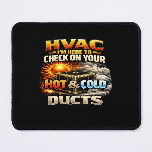 Item preview, HVAC Technician Hot & Cold Ducts Inspection Heating and Cooling HVAC Design designed and sold by FrozenHeat97.