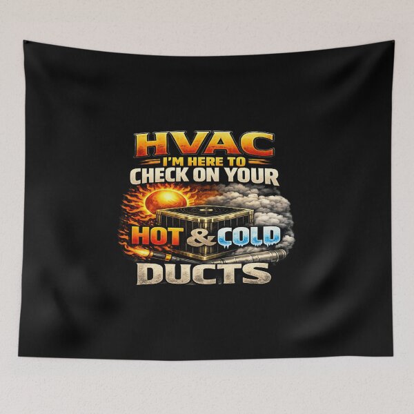 Item preview, HVAC Technician Hot & Cold Ducts Inspection Heating and Cooling HVAC Design designed and sold by FrozenHeat97.