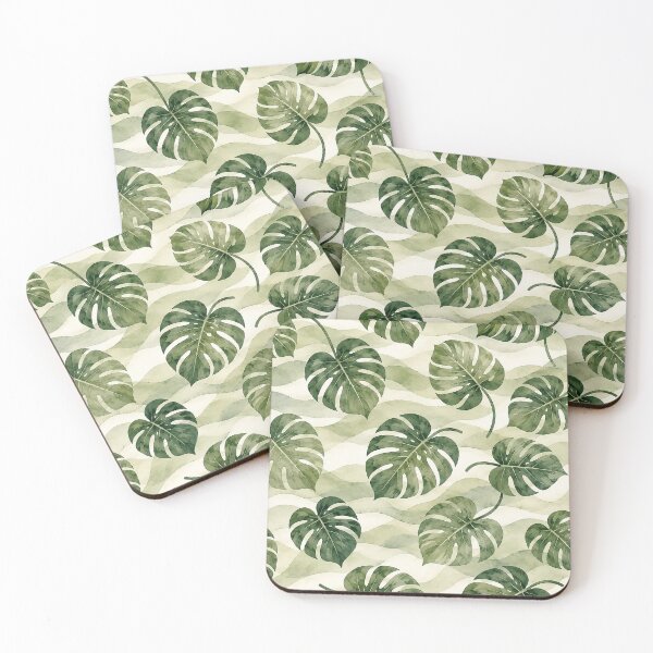 Item preview, Monstera Leaf Pattern | Tropical Botanical Design. N06 designed and sold by Islabonita..