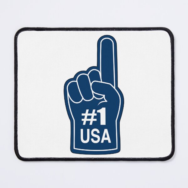 Item preview, Number One USA Foam Finger Blue designed and sold by Anne97s.