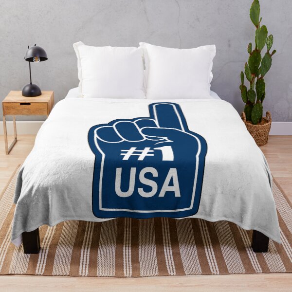 Item preview, Number One USA Foam Finger Blue designed and sold by Anne97s.