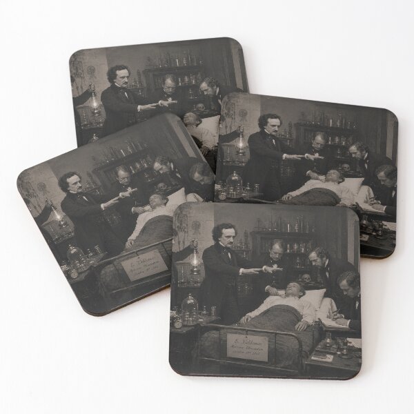 Item preview, The Last Mesmeric Experiment | E. Valdemar | Edgar Allan Poe Vintage Gothic Photograph designed and sold by Extravanganzza.