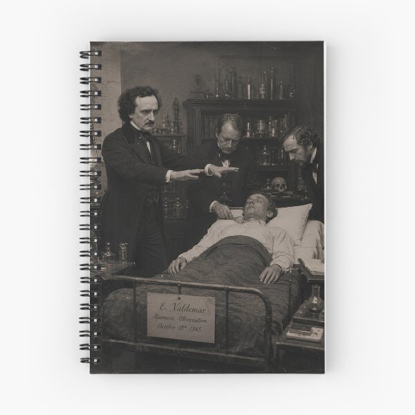 Item preview, The Last Mesmeric Experiment | E. Valdemar | Edgar Allan Poe Vintage Gothic Photograph designed and sold by Extravanganzza.