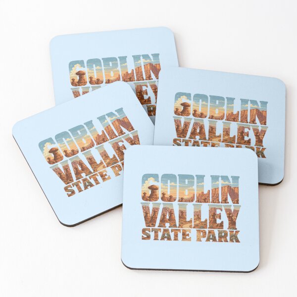 Item preview, Goblin Valley State Park Vintage Desert Graphic designed and sold by SimplyJasper.