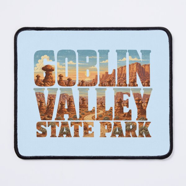 Item preview, Goblin Valley State Park Vintage Desert Graphic designed and sold by SimplyJasper.