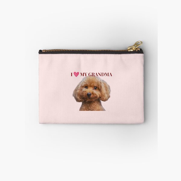 Item preview, I Love My Grandma Cute Poodle Dog Gift designed and sold by chaos-and-curls.