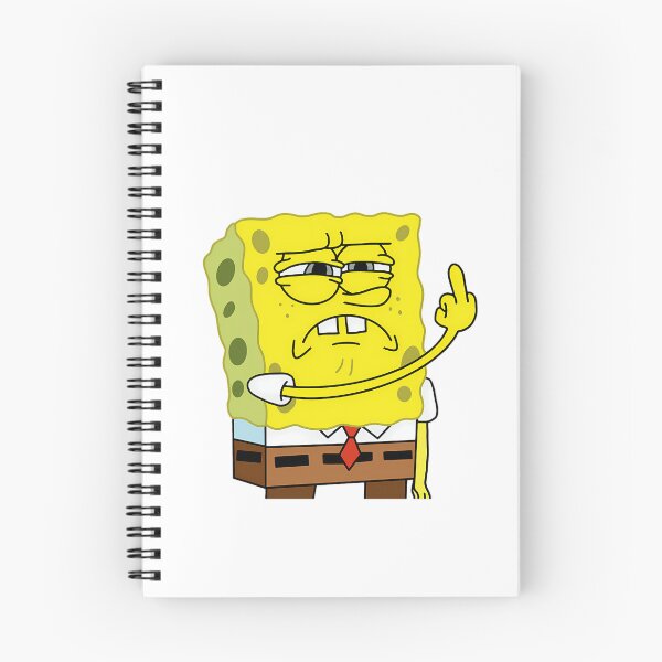 Item preview, Spongebob Meme Middle Finger designed and sold by lunacarmel.