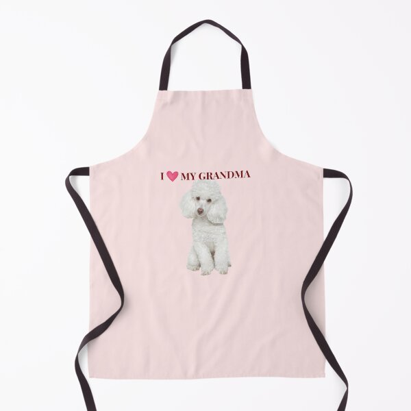 Item preview, I Love My Grandma Cute Poodle Dog Gift designed and sold by chaos-and-curls.