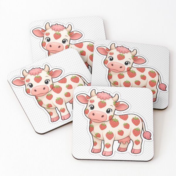 Item preview, Strawberry cow  designed and sold by Moonlight Studio.