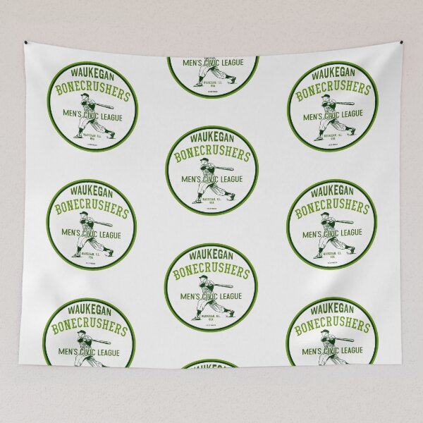 Item preview, Waukegan Bonecrushers Badge Alt designed and sold by Normbot2000.