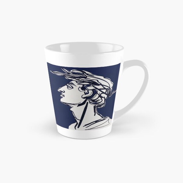Item preview, Coeus, Greek deity - Blue Abstract Art designed and sold by shadow-bloom.