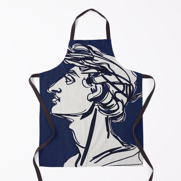 Item preview, Coeus, Greek deity - Blue Abstract Art designed and sold by shadow-bloom.