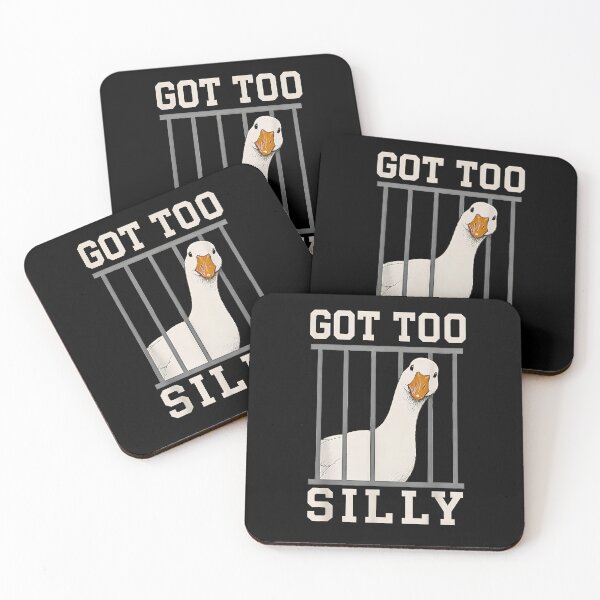 Item preview, Got Too Silly Goose Funny Meme Shirt Locked Up Goose Humor Bird Lover Gag Gift designed and sold by Rahamkshop.