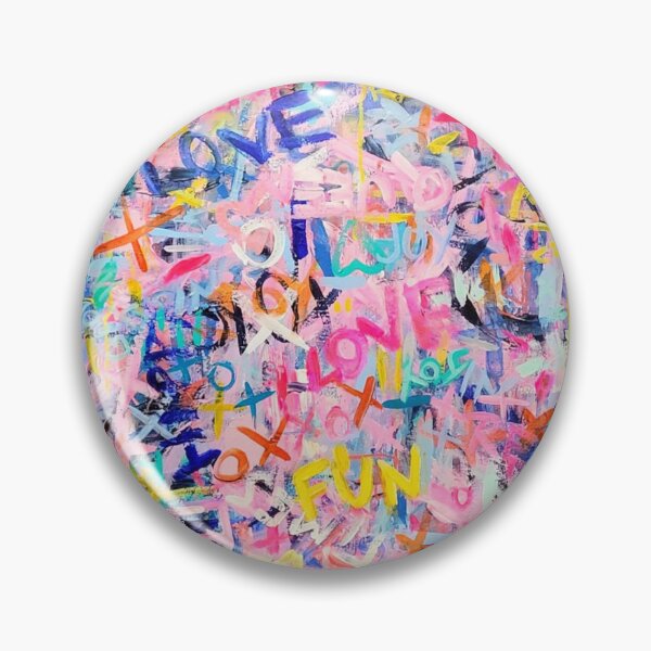 Item preview, Neon Graffiti Abstract Expressionism – Colorful Urban Mixed Media Art designed and sold by DZYONA.