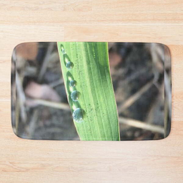 Item preview, Droplets on a leaf, no filter photograph designed and sold by GiSilver.