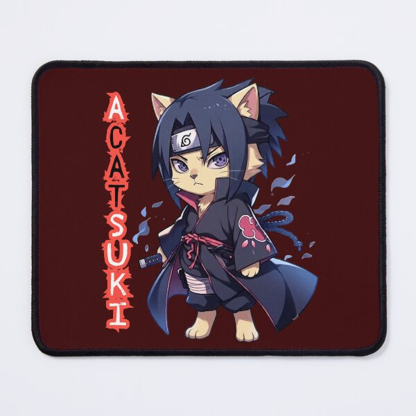 Item preview, Trending Acatsuki Ninja Cat | Cute Anime Parody Design designed and sold by RealCuties.