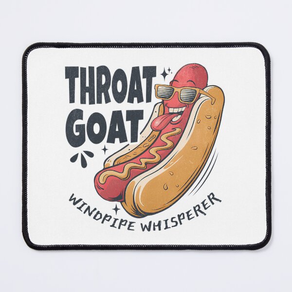 Item preview, Throat Goat - Hotdog designed and sold by lunacarmel.