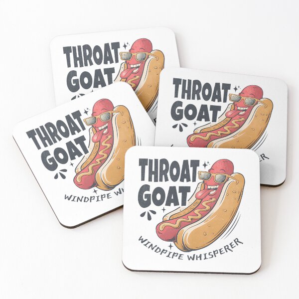 Item preview, Throat Goat - Hotdog designed and sold by lunacarmel.