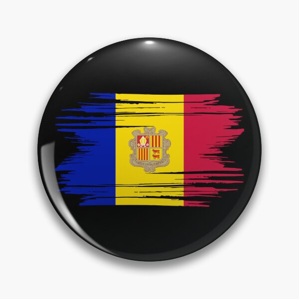 Item preview, Distressed Andorra Flag AD designed and sold by shitpostee.