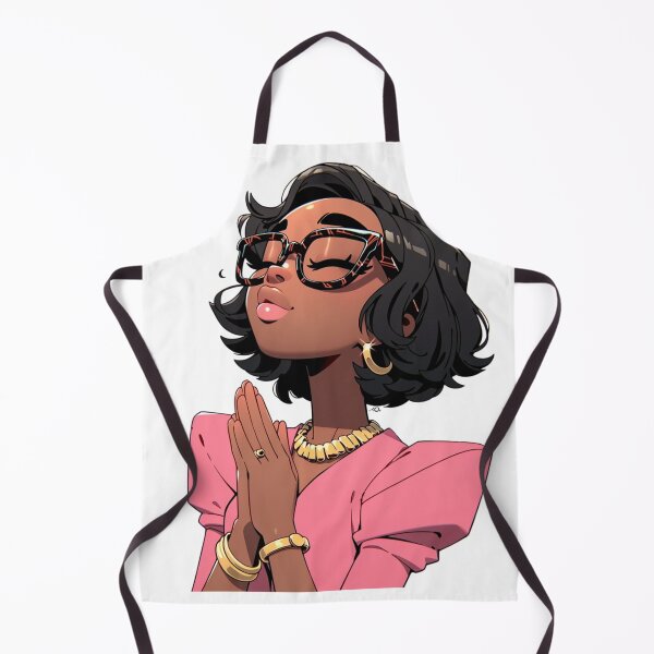 Item preview, Faith Over Fear Black Girl Sticker | Praying Woman Die Cut Sticker | Cute Christian Planner, Bible & Laptop Decal designed and sold by overcomercrafts.