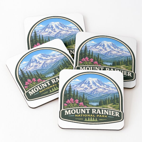 Item preview, Mount Rainier National Park designed and sold by Flash-Ryan.